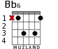 Bb6 para guitarra - versión 3