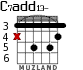 C7add13- para guitarra