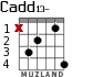Cadd13- para guitarra - versión 1