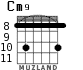 Cm9 para guitarra - versión 6