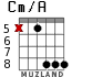 Cm/A para guitarra - versión 3
