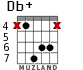 Db+ para guitarra - versión 3