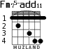 Fm75-add11 para guitarra - versión 4
