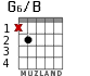G6/B para guitarra