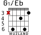 G7/Eb para guitarra - versión 2