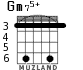 Gm75+ para guitarra - versión 3