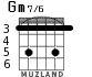 Gm7/6 para guitarra - versión 2