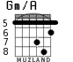Gm/A para guitarra - versión 6