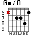 Gm/A para guitarra - versión 10