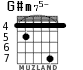 G#m75- para guitarra - versión 5