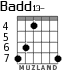 Badd13- para guitarra - versión 4