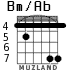 Bm/Ab para guitarra - versión 3