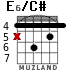 E6/C# para guitarra - versión 3