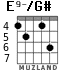 E9-/G# para guitarra - versión 3