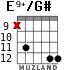 E9+/G# para guitarra - versión 5