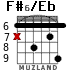 F#6/Eb para guitarra - versión 4