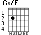 G6/E para guitarra - versión 2
