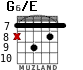 G6/E para guitarra - versión 7