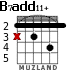 B7add11+