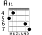 A11 para guitarra - versión 3