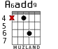 A6add9 para guitarra - versión 5