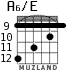 A6/E para guitarra - versión 9