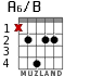 A6/B para guitarra - versión 2