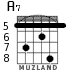 A7 para guitarra - versión 6