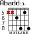 Abadd13- para guitarra - versión 4