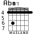 Abm7 para guitarra - versión 2