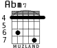Abm7 para guitarra - versión 1