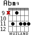Abm9 para guitarra - versión 3