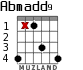 Abmadd9 para guitarra - versión 3