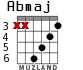 Abmaj para guitarra - versión 1