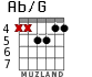 Ab/G para guitarra - versión 3