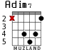 Adim7 para guitarra - versión 3