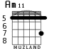 Am11 para guitarra