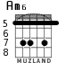 Am6 para guitarra - versión 2