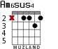 Am6sus4 para guitarra - versión 2