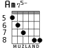 Am75- para guitarra - versión 4