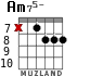 Am75- para guitarra - versión 8