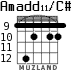 Amadd11/C# para guitarra - versión 7