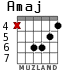 Amaj para guitarra - versión 4