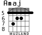 Amaj para guitarra - versión 6