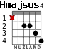 Amajsus4 para guitarra - versión 3