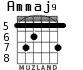 Ammaj9 para guitarra - versión 5