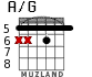 A/G para guitarra - versión 3