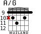 A/G para guitarra - versión 5