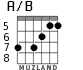 A/B para guitarra - versión 4