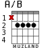 A/B para guitarra - versión 1